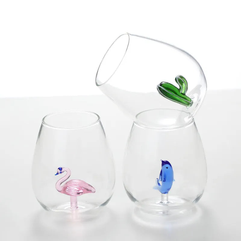 Glass Marker Food Grade Silicone Aquatic Creatures Wine - Temu