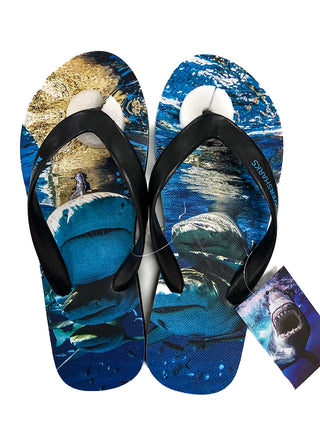 Blue Flip flops