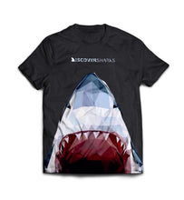 Load image into Gallery viewer, Black Sharky T-shirt