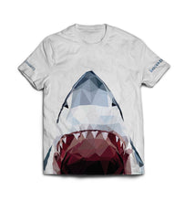 Load image into Gallery viewer, White Sharky T-shirt